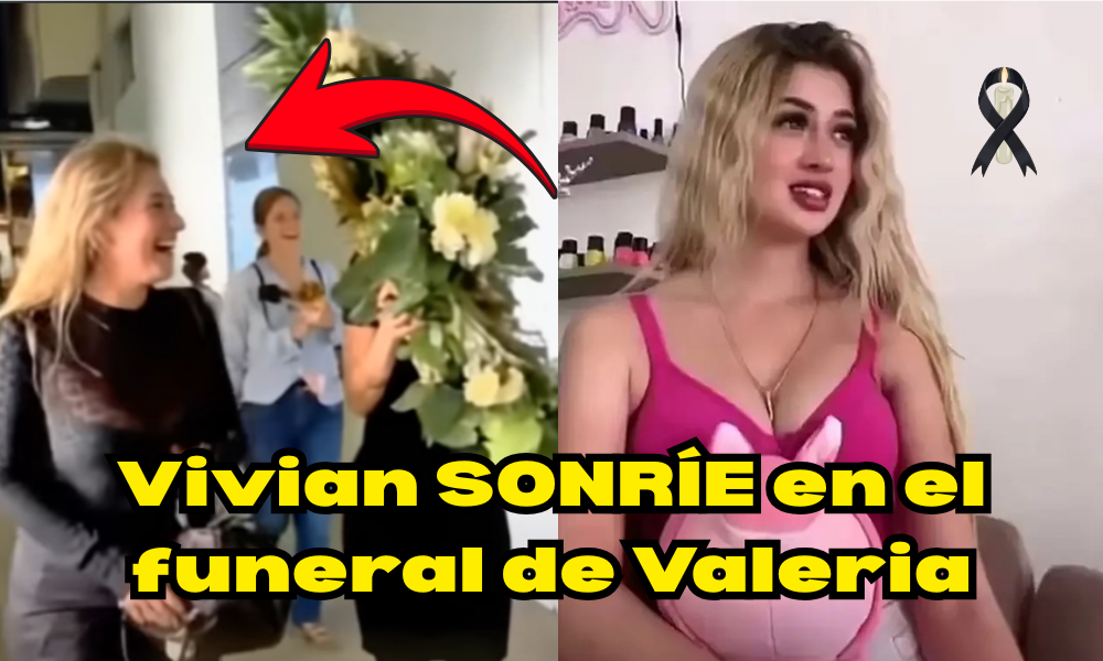 Vivian SONRÍE en el funeral de Valeria… ¿Culpa o indiferencia?