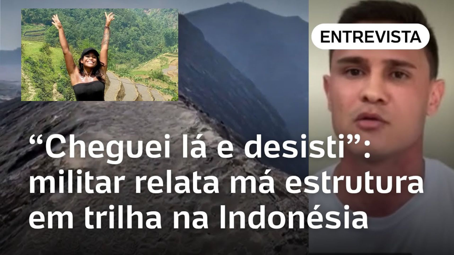 Militar dice que el sendero donde la brasileña Juliana Marins murió en Indonesia es ‘precario’: ‘Me rendí’