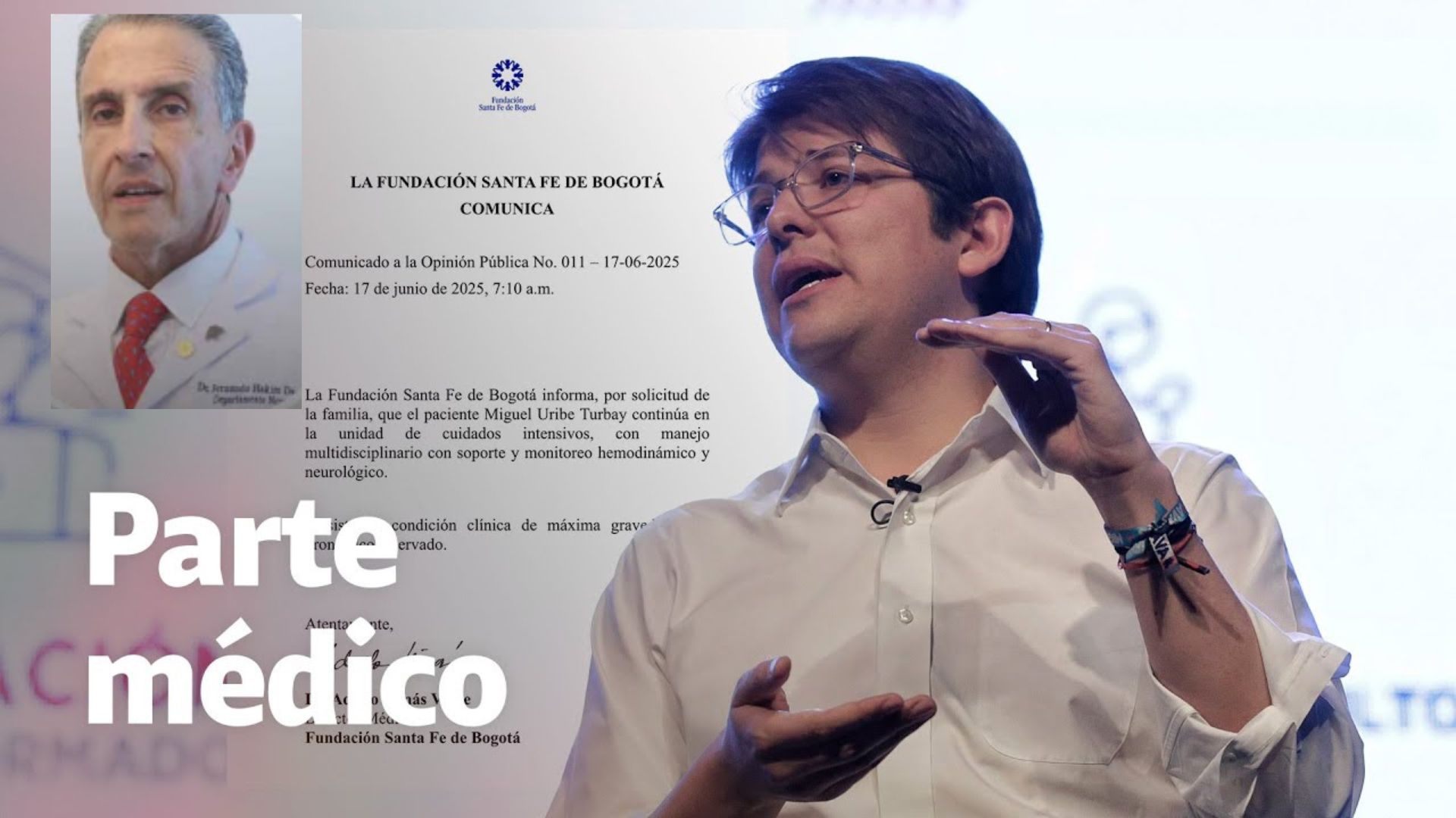 ¿Cuál es el estado de salud de Miguel Uribe Turbay?