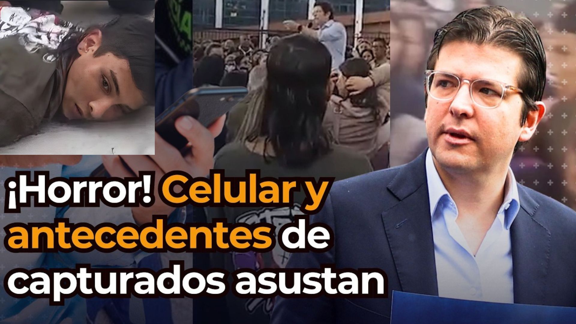 Sigue la conmoción: El celular y los antecedentes del detenido en el caso de Miguel Uribe asustan.