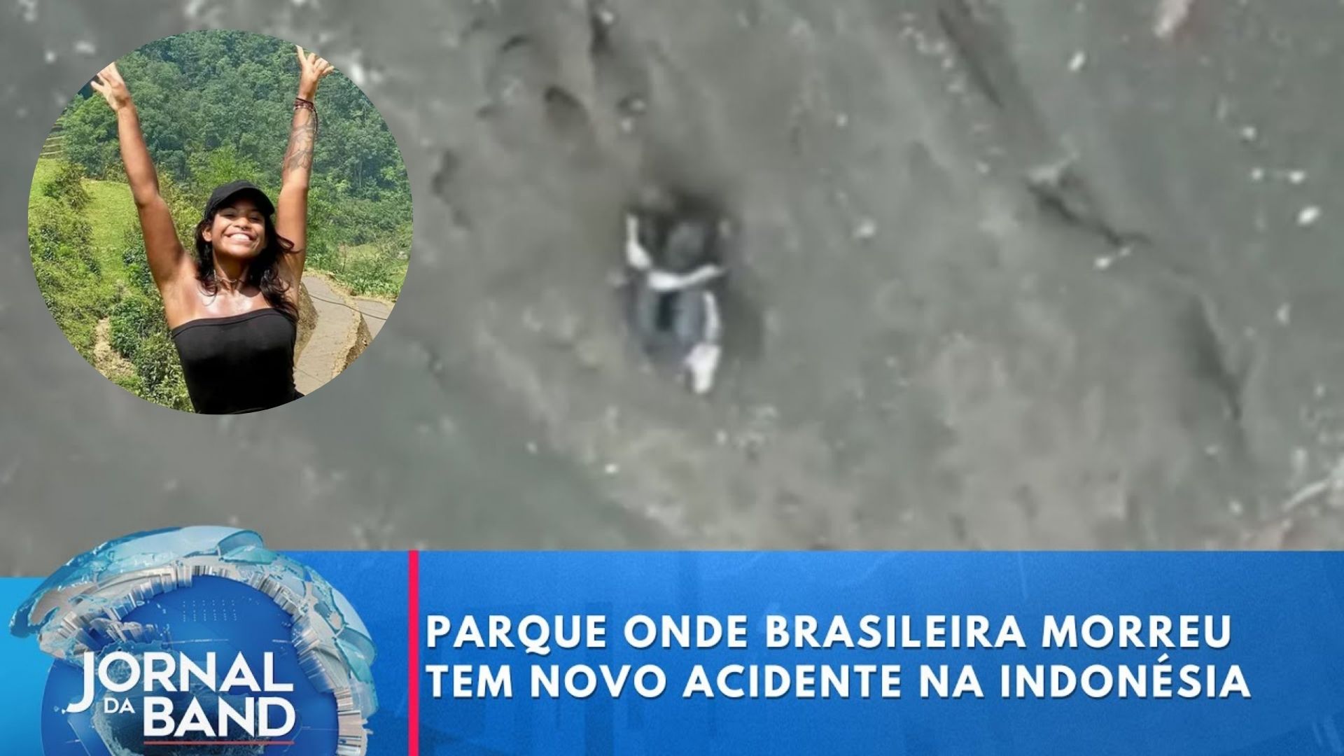 Parque donde murió Juliana Marins sufre un nuevo accidente en Indonesia