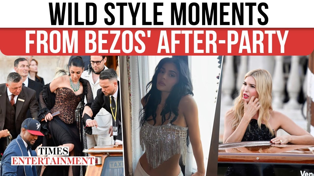Dentro de la fiesta de pijamas ‘Dolce Notte’ de Bezos: Ivanka Trump, Kylie y Kendall roban el espectáculo.