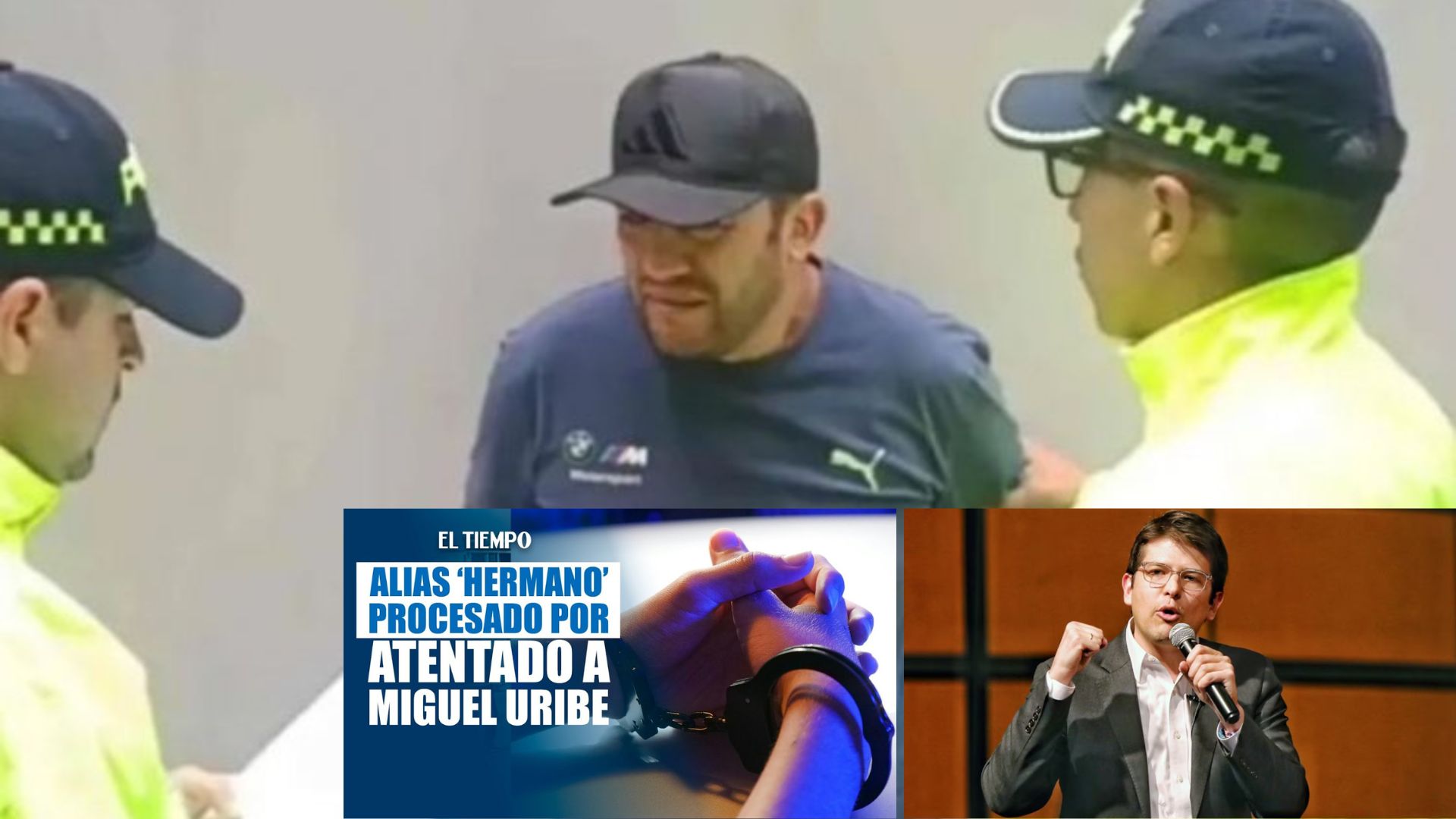 Alias ‘Hermano’ será llevado a juicio por el atentado contra Miguel Uribe Turbay