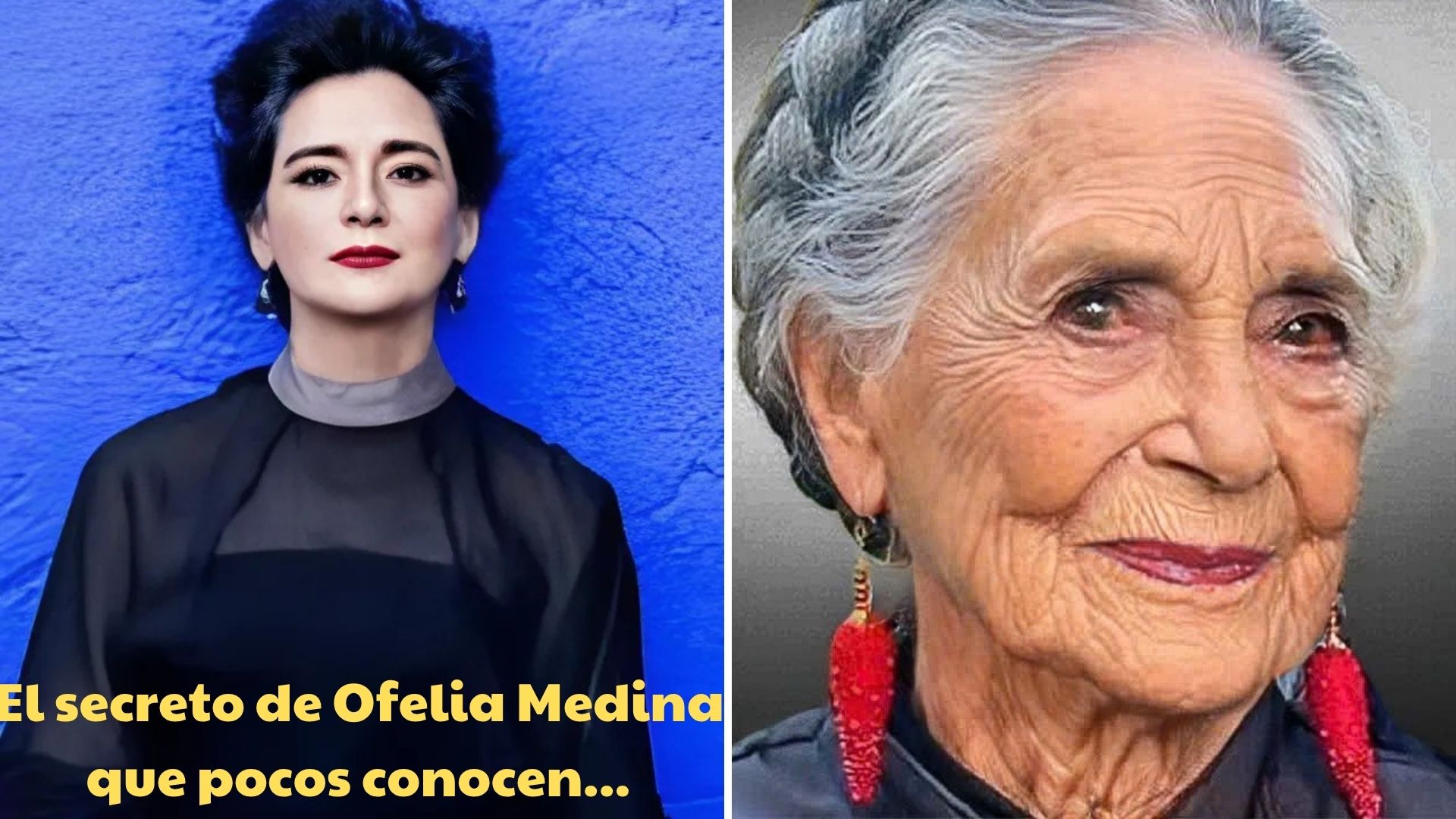 Ofelia Medina tiene casi 80 años y tiene un secreto que nunca ha revelado.