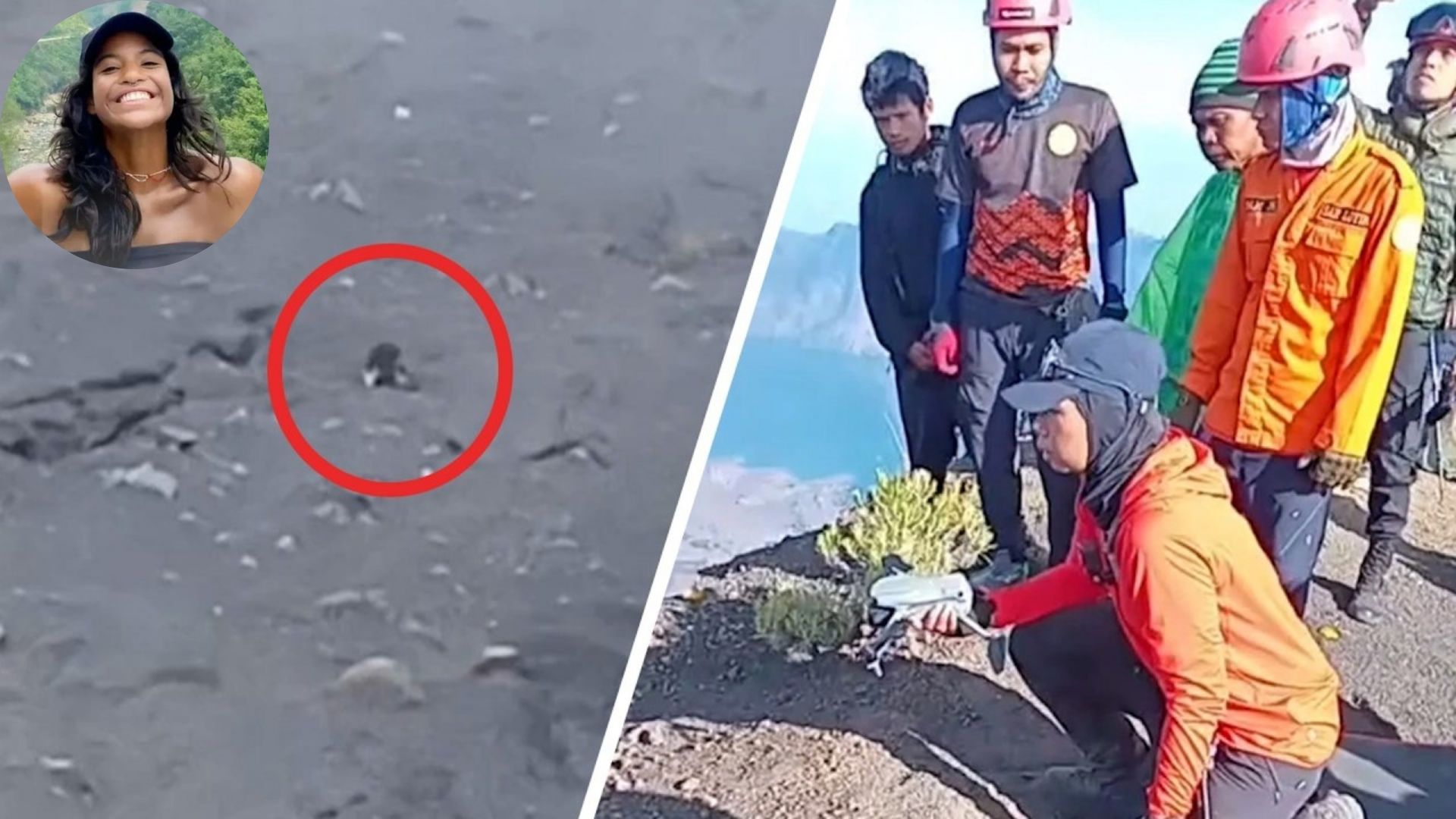 Equipos de rescate se apresuran a salvar a un turista brasileño que cayó en un volcán activo en Indonesia.